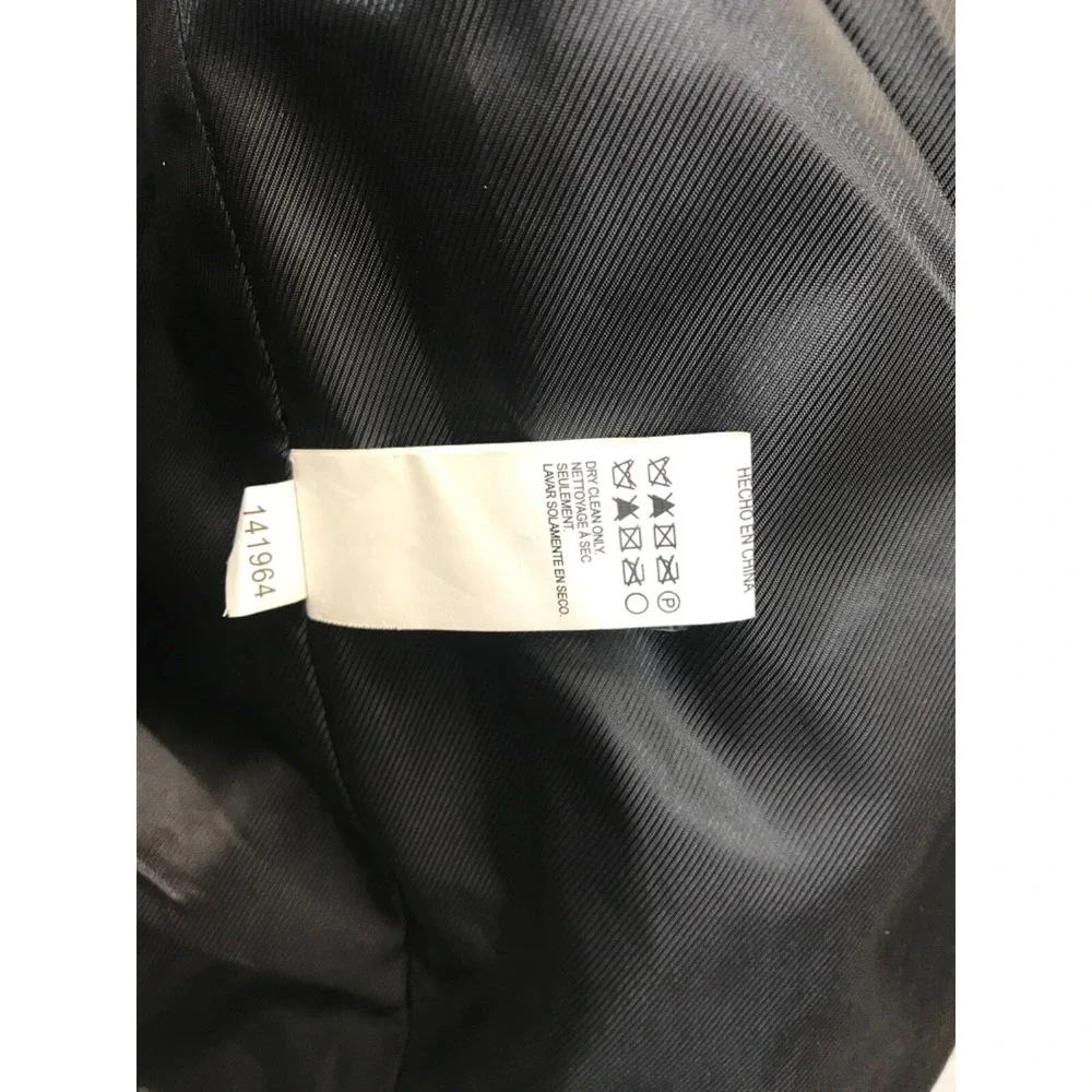Lucky Brand Grindle Four Pocket Jacket Mens M Gray Black Utility‎ Wool Blend-NEW